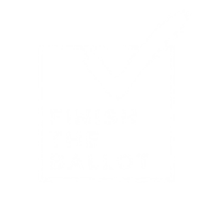 Finish The Ballot trusts Jessito for their website design, marketing, and fundraising.