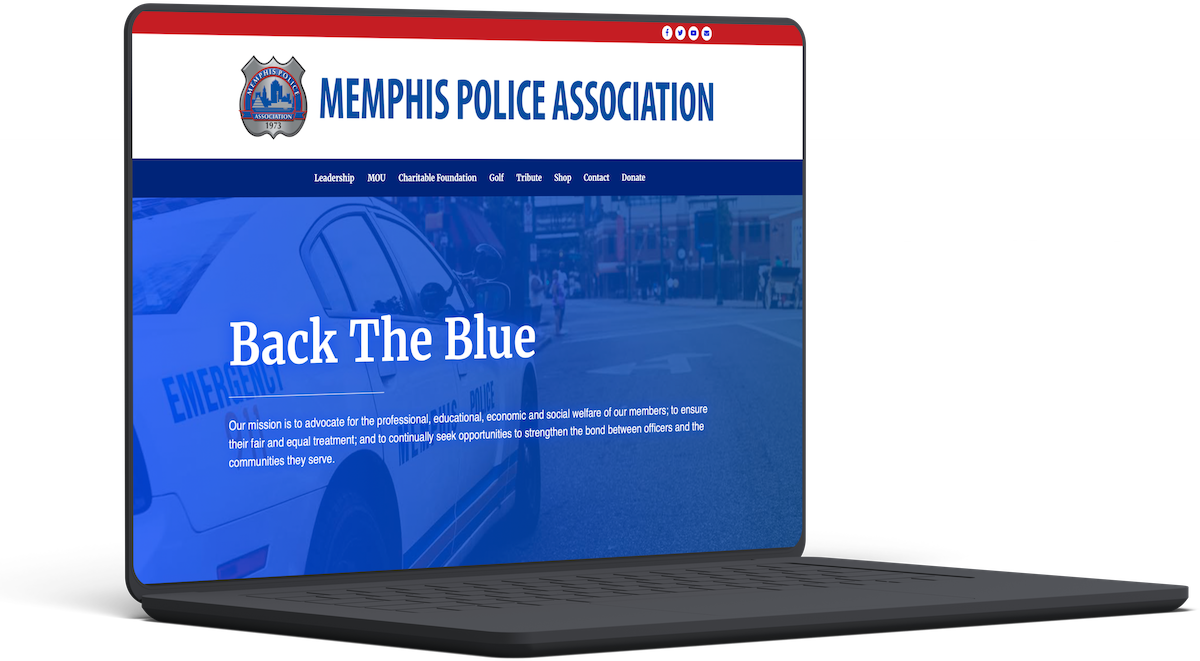 Police Assossiation Website Design